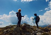 Anello sul Monte Scanapà, balcone panoramico verso la Regina delle Orobie, il 23 aprile 2014 - FOTOGALLERY